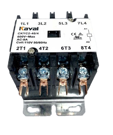 CONTACTOR 4POLE 480V 50/60HZ 40A