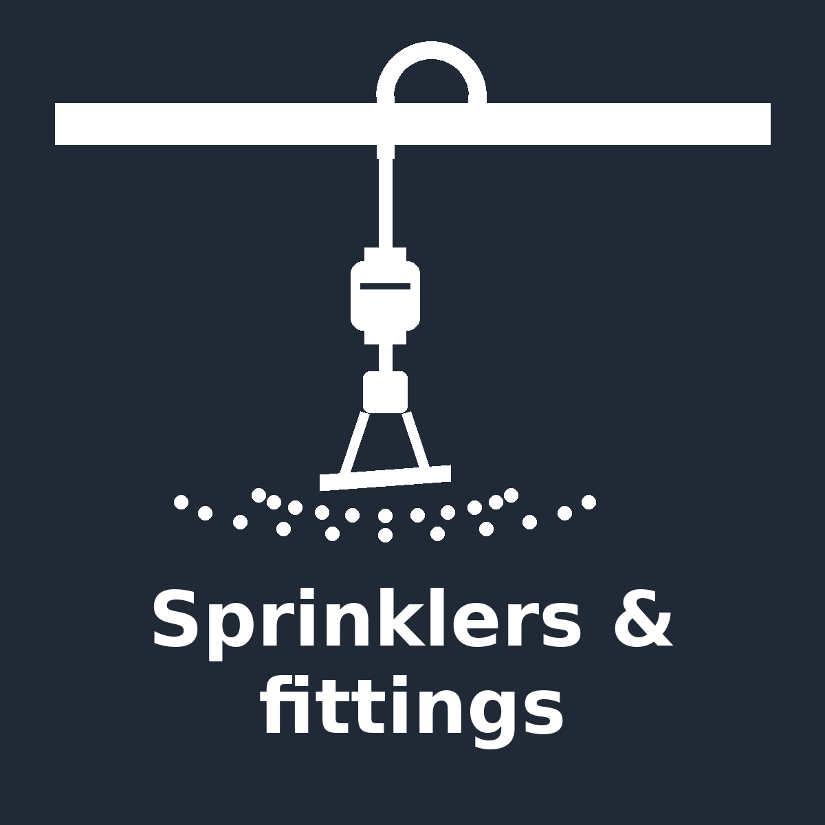 Pivot & lateral sprinklers and fittings